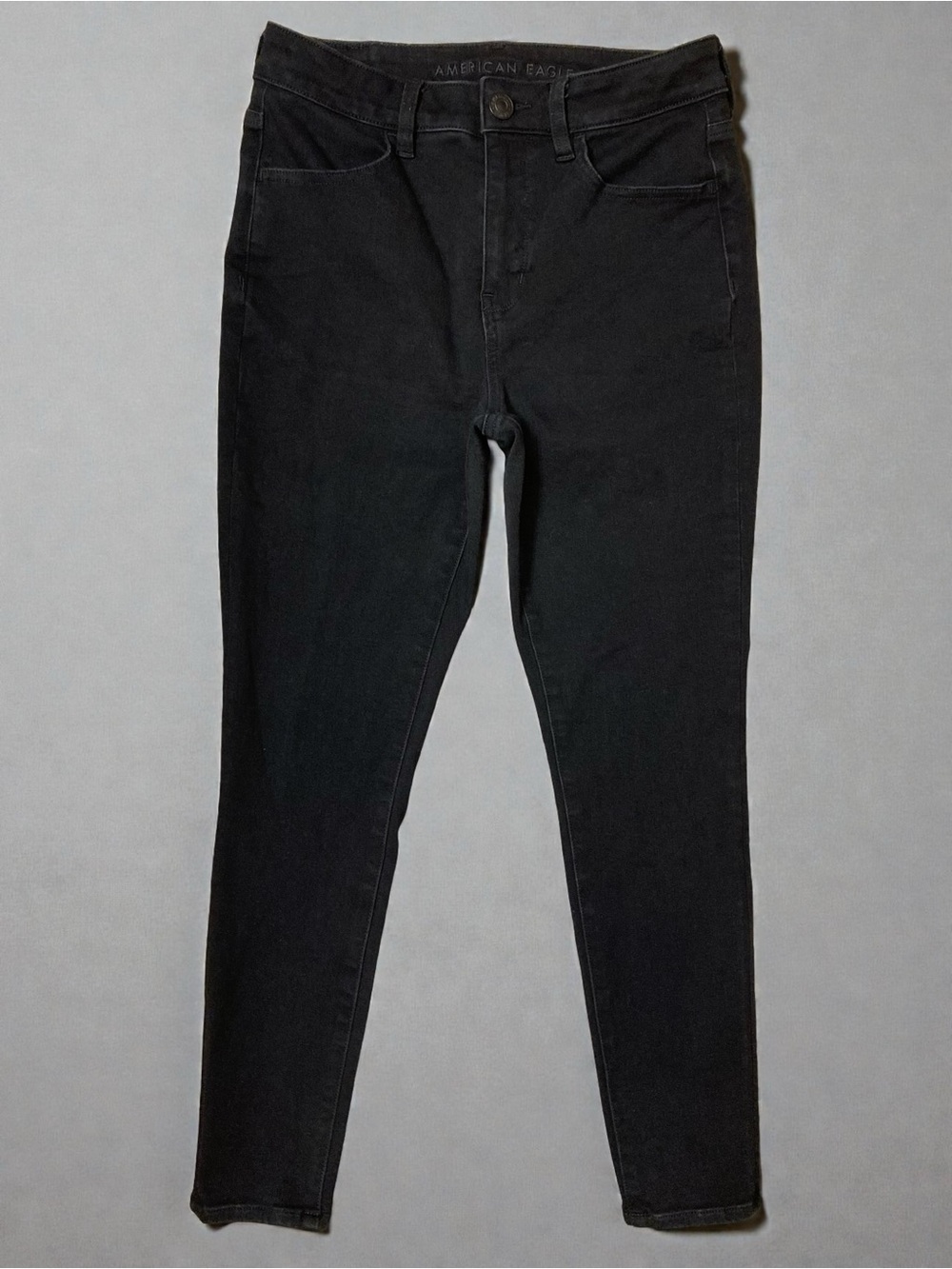 AE Hi-Rise Jegging The Dream Jean, in Black size 8 - Picture 2 of 8